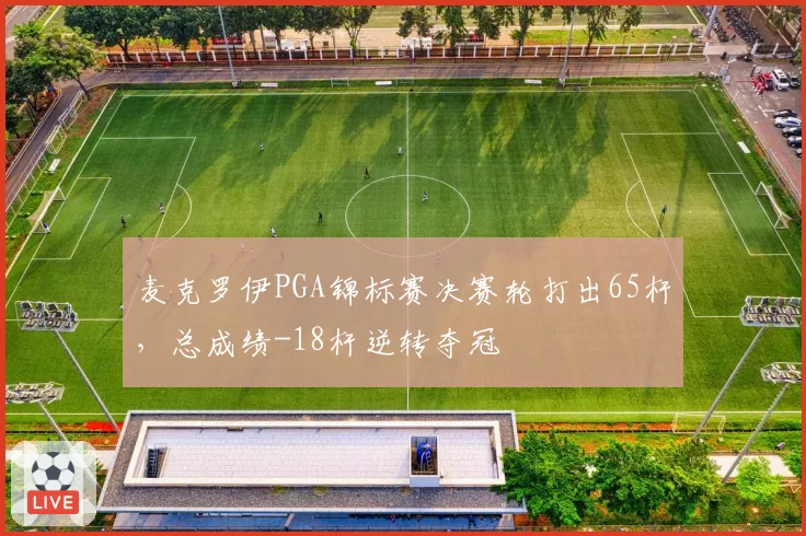 麦克罗伊PGA锦标赛决赛轮打出65杆，总成绩-18杆逆转夺冠
